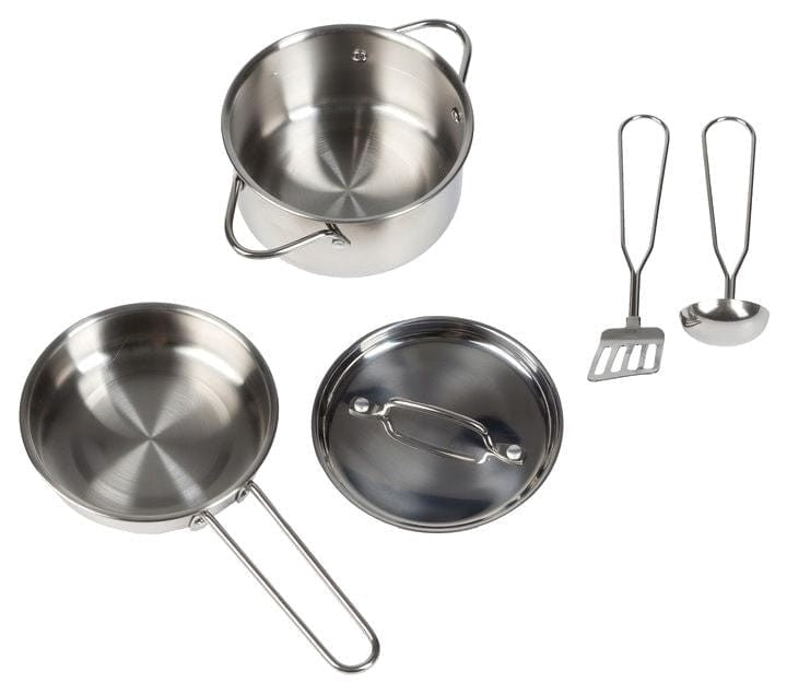 Houten speelkeuken groot met wasmachine en accessoires – afbeelding 4