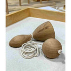 Houten vangspel met bal aan touw – afbeelding 3