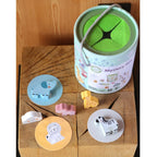 Houten voelspel mystery box – vormen zoeken op de tast – afbeelding 5