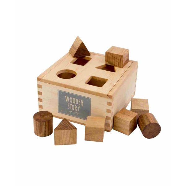 Houten Vormendoos Naturel