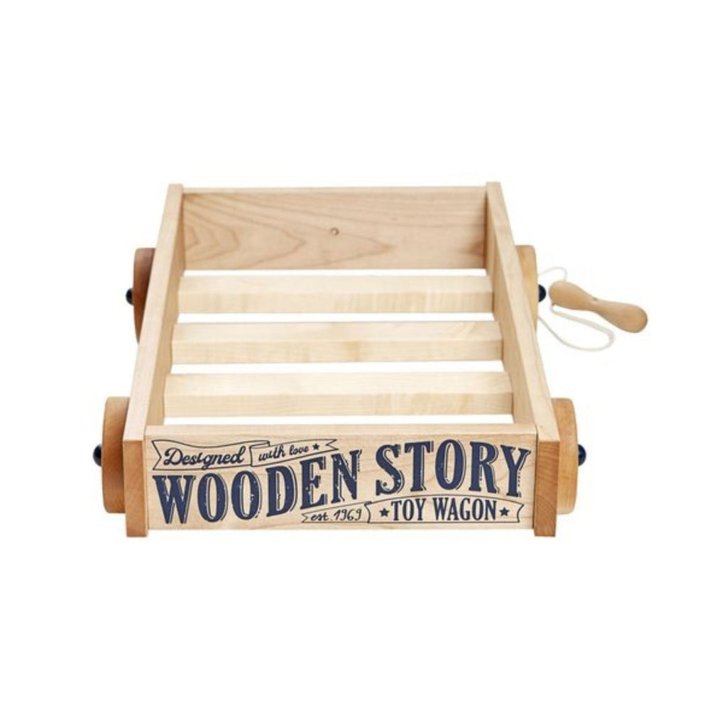 Houten wagentje met verstopte muisjes – afbeelding 3