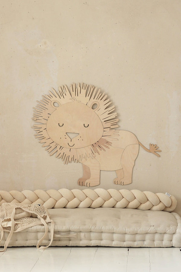 Wanddecoratie Safaridier Leeuw