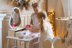 Kaptafel kind met spiegel en stoel – tulp – afbeelding 4
