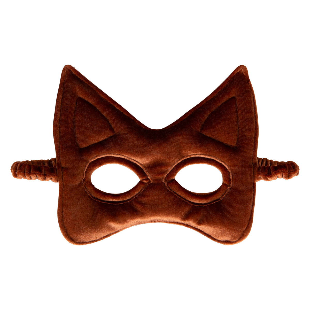 Kattenmasker voor kinderen roestbruin