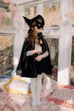 Kattenmasker voor kinderen zwart – afbeelding 2