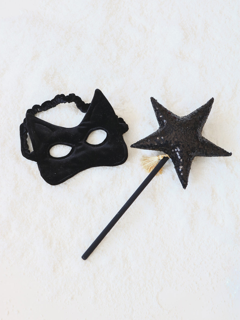 Kattenmasker voor kinderen zwart – afbeelding 5