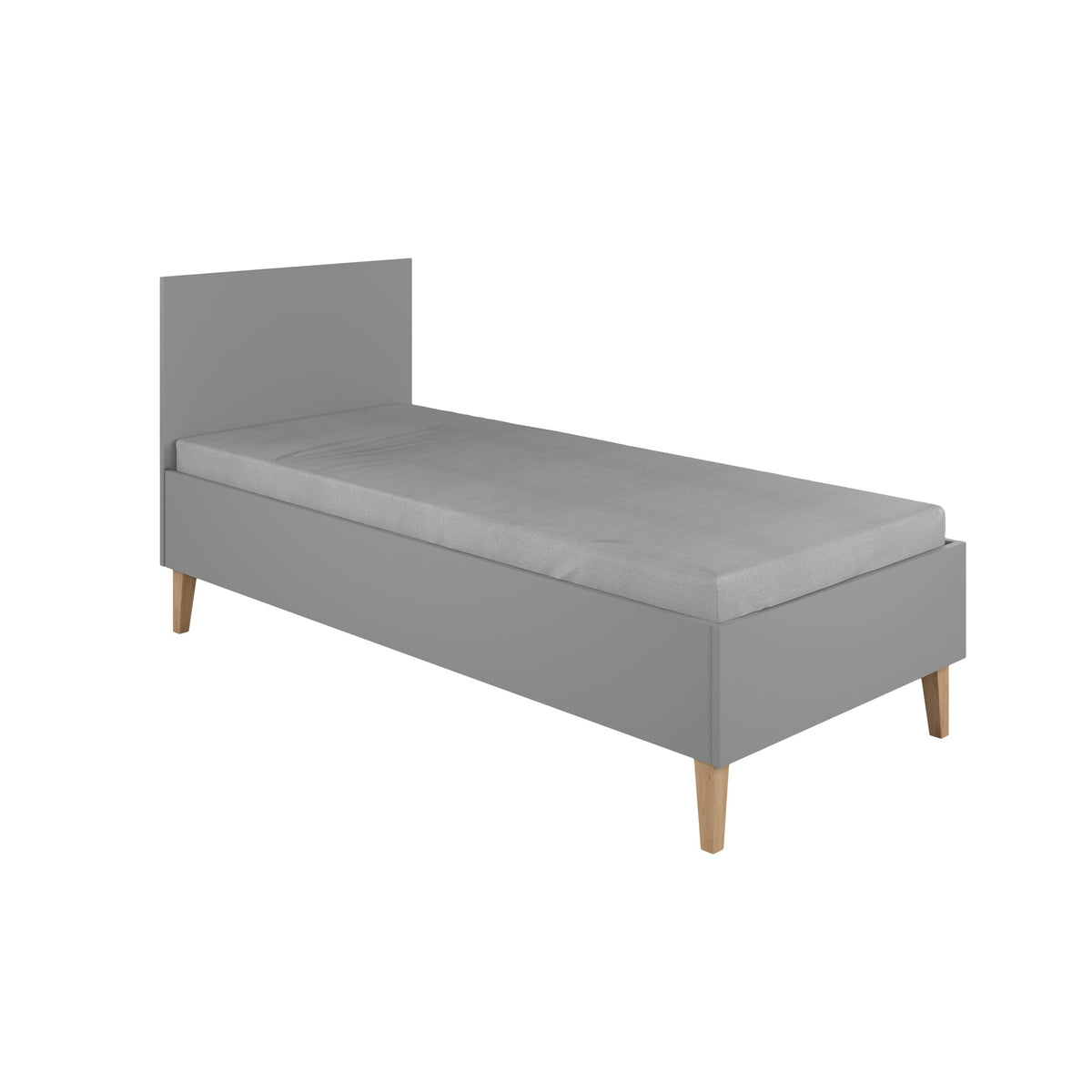 Kinderbed Kubi grijs