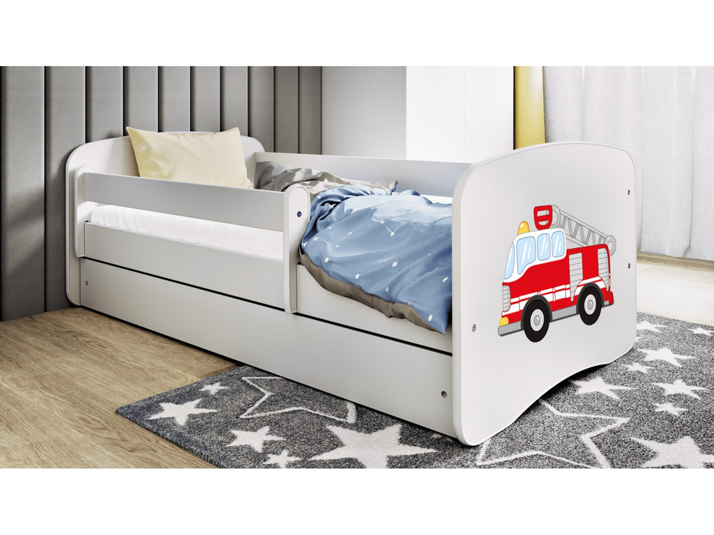 Kinderbed Babydreams brandweerwagen met lade – afbeelding 4