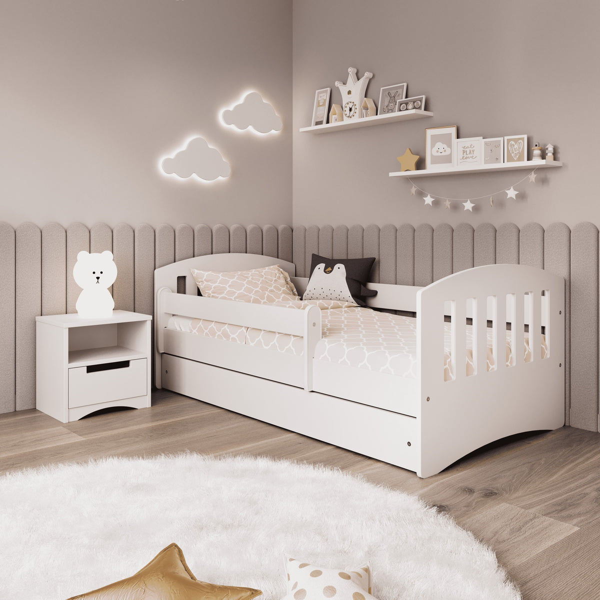 Kinderbed Classic 1 wit