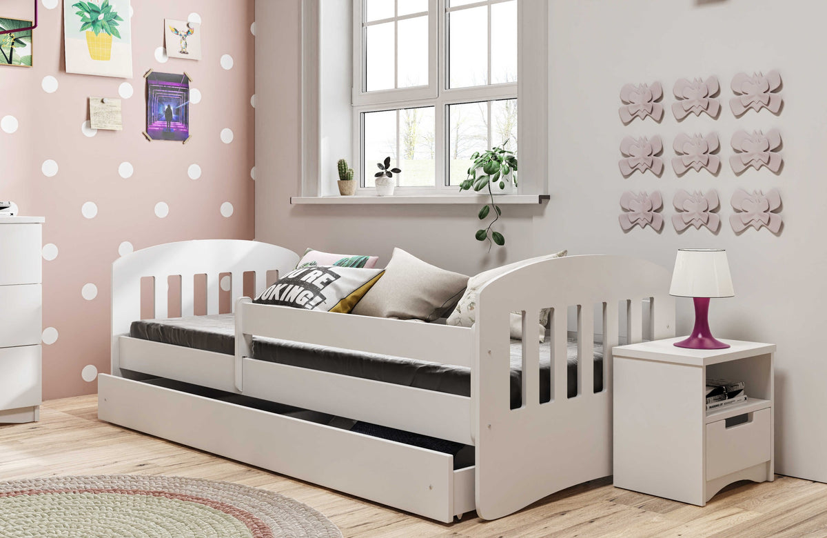 Kinderbed Classic 1 wit – afbeelding 3