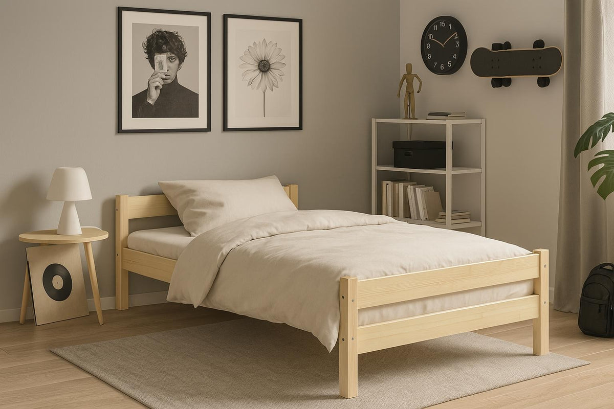 Kinderbed Aleks grenenhout – afbeelding 2
