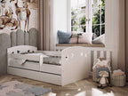 Kinderbed Julia wit met hartvormige handgrepen – afbeelding 2