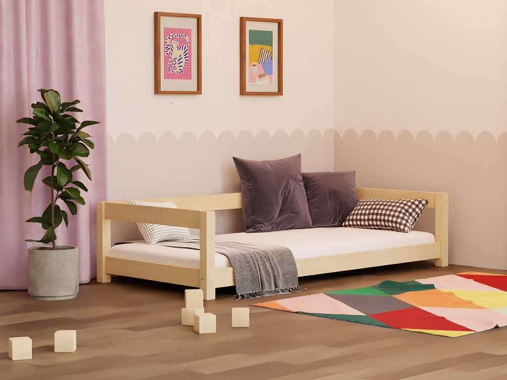 Kinderbed LUCKY met open instap – 80-90 cm breed – afbeelding 2