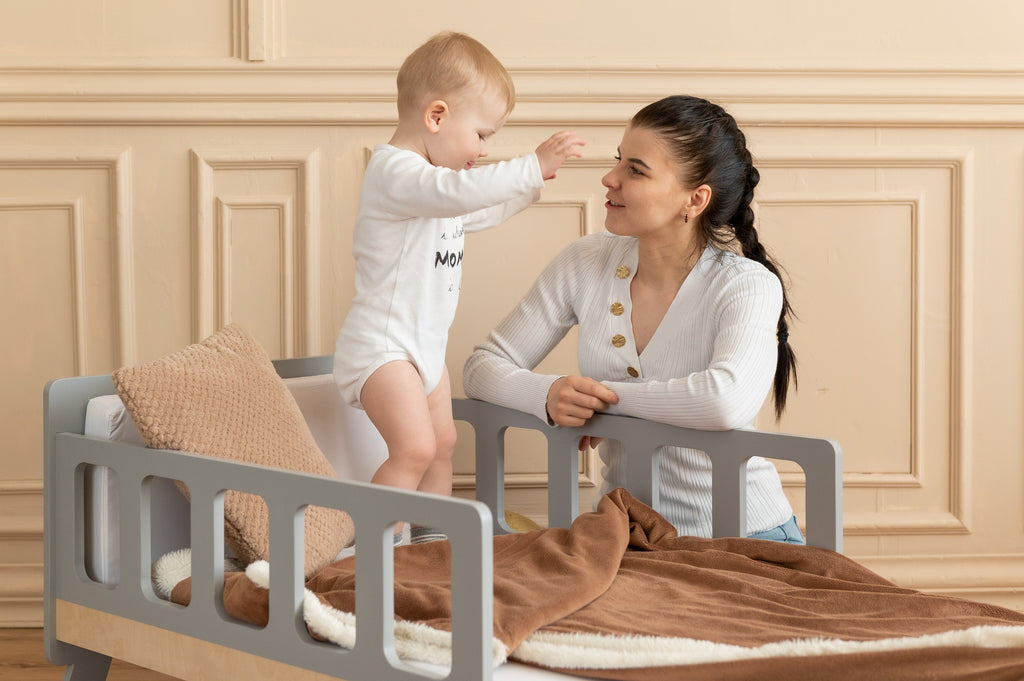 Kinderbed meegroeiend met matras – uitschuifbaar bed en bank – afbeelding 11