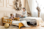 Kinderbed meegroeiend met matras – uitschuifbaar bed en bank – afbeelding 15