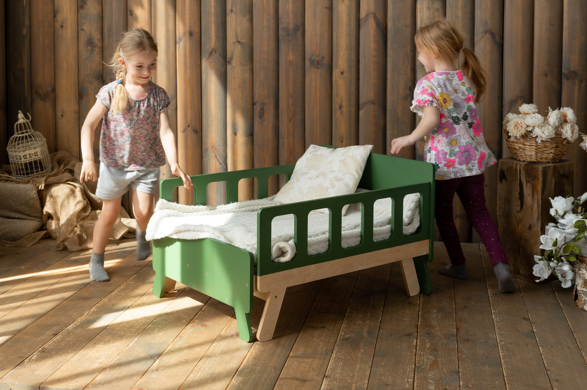 Kinderbed meegroeiend met matras – uitschuifbaar bed en bank – afbeelding 20