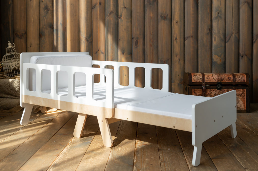 Kinderbed meegroeiend met matras – uitschuifbaar bed en bank – afbeelding 25