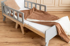Kinderbed meegroeiend met matras – uitschuifbaar bed en bank – afbeelding 9