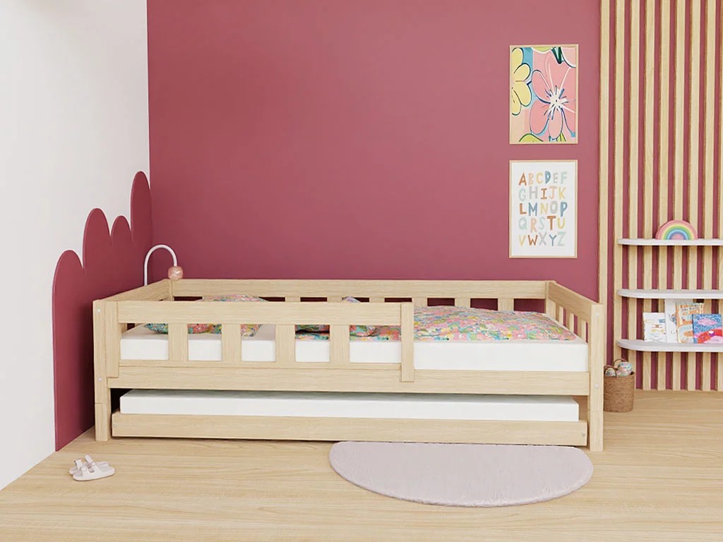 Kinderbed PLOTTY met uitvalbeveiliging – 120-140 cm breed – afbeelding 8