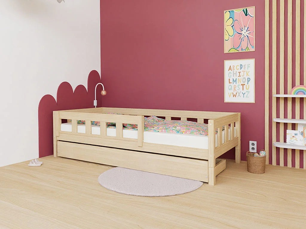 Kinderbed PLOTTY met uitvalbeveiliging – 80 cm breed – afbeelding 10