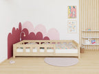 Kinderbed PLOTTY met uitvalbeveiliging – 80 cm breed – afbeelding 2