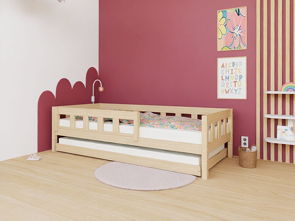 Kinderbed PLOTTY met uitvalbeveiliging – 80 cm breed – afbeelding 6