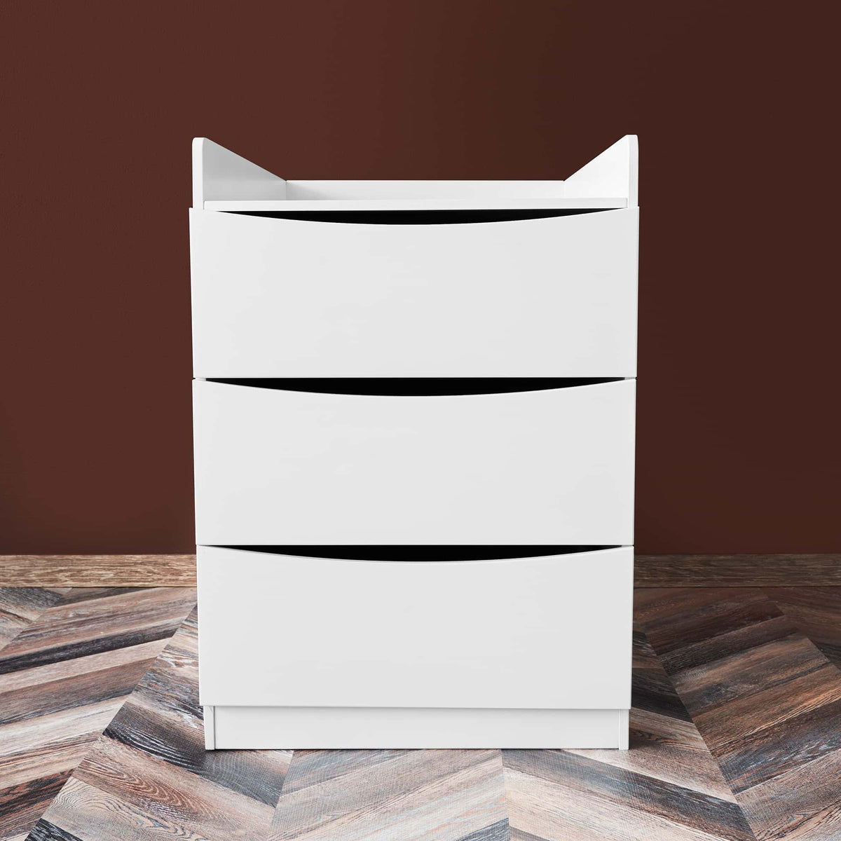 Kinderbed Smart – meegroeibed met commode en bureau wit – afbeelding 6