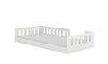 Kinderbed Timon wit – vloerbed met valbeveiliging