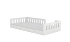 Kinderbed Timon wit – vloerbed met valbeveiliging