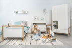 Kinderbed Victor wit – Scandinavisch bed 180 x 80 cm – afbeelding 2