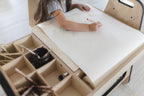 Kinderbureau Julle – multisensorische knutseltafel verstelbaar – afbeelding 7