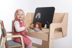 Kinderbureau Luula – multisensorische knutseltafel verstelbaar – afbeelding 12