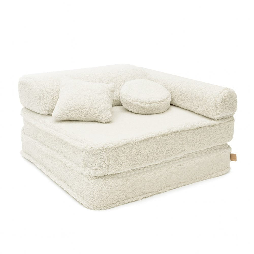 Kinderfauteuil Bearly crème