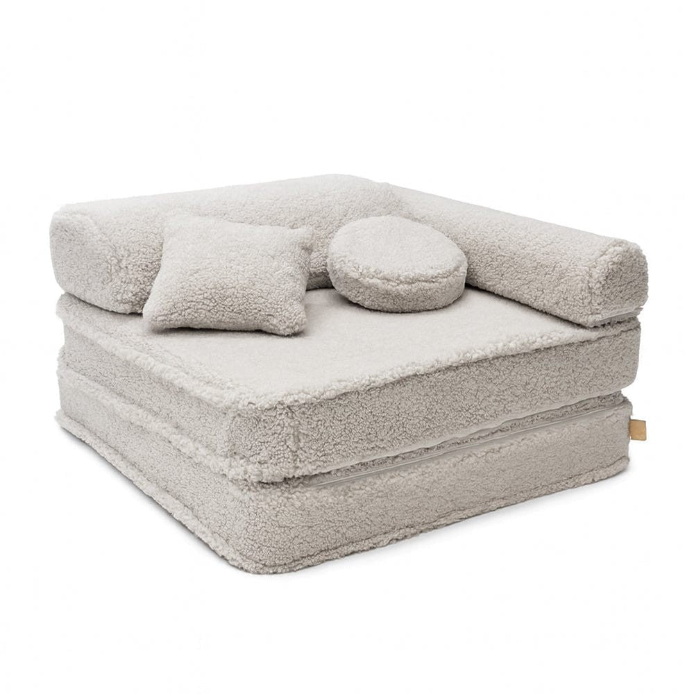 Kinderfauteuil Bearly lichtgrijs