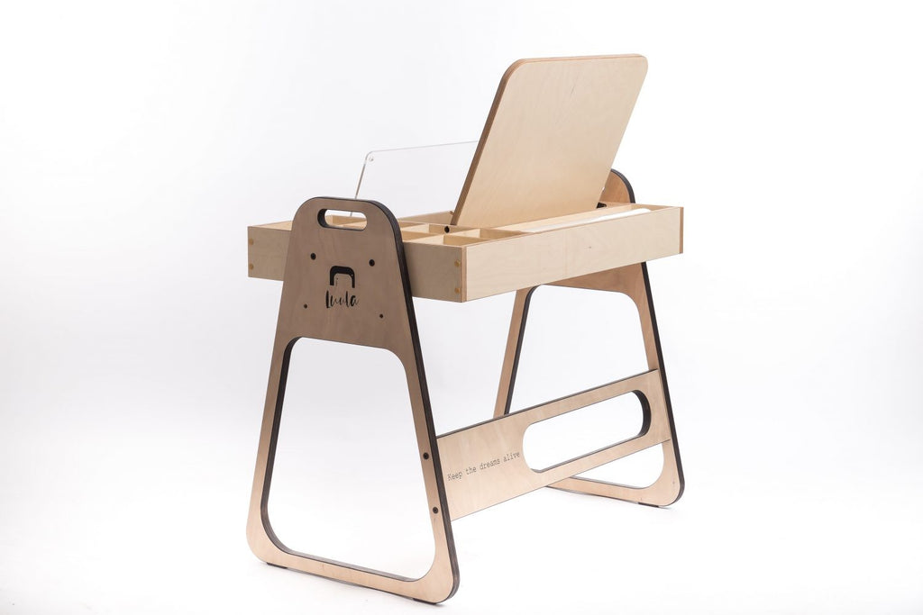 Kindertafel en stoel Julle verstelbaar – mintgroen – afbeelding 13