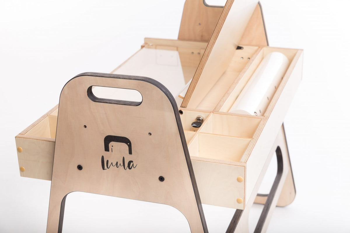 Kindertafel en stoel Julle verstelbaar – mintgroen – afbeelding 14