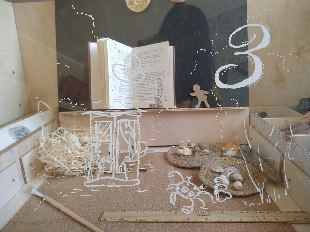Kindertafel en stoel Julle verstelbaar – mintgroen – afbeelding 3