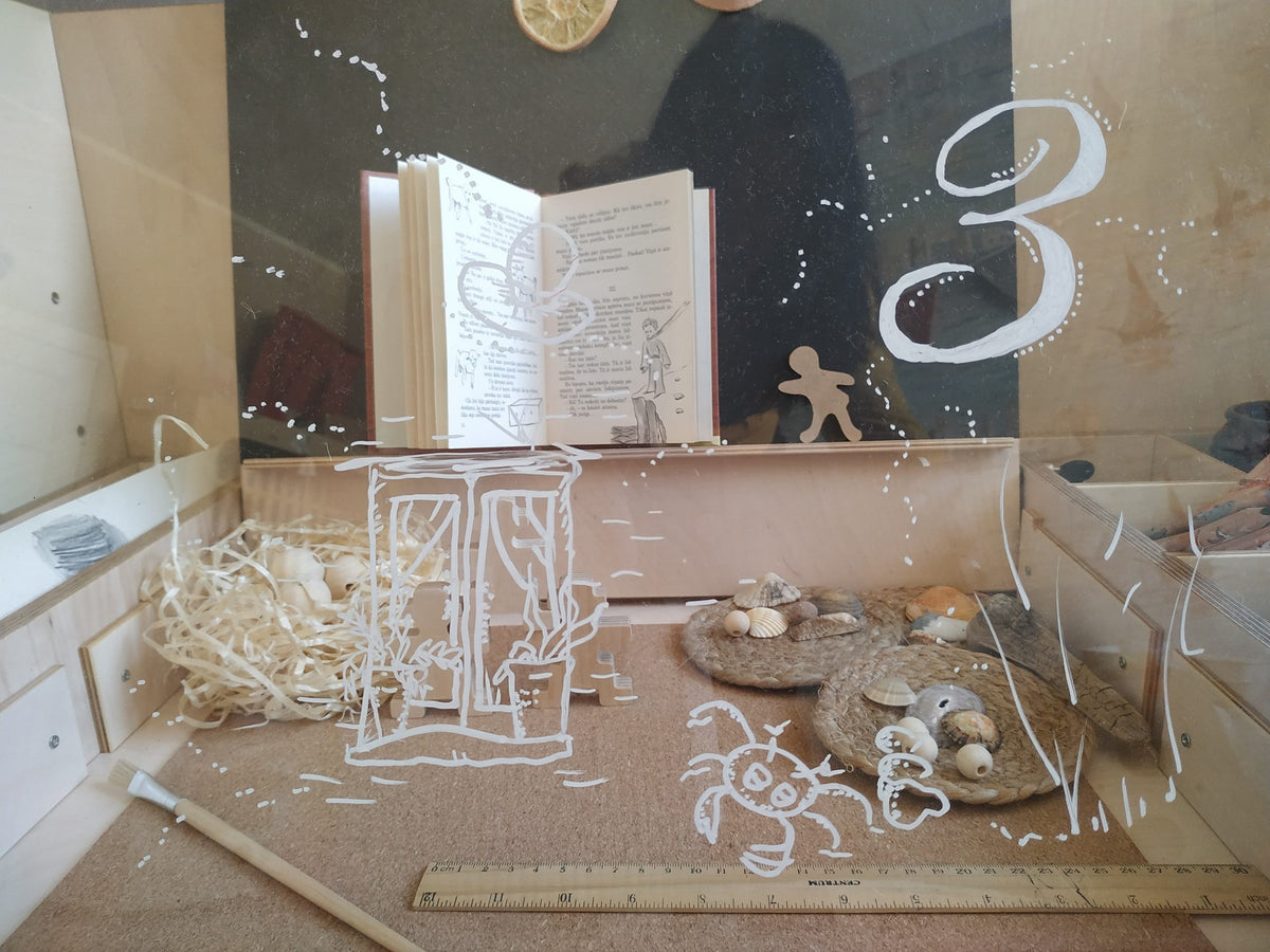 Kindertafel en stoel Julle verstelbaar – mintgroen – afbeelding 3