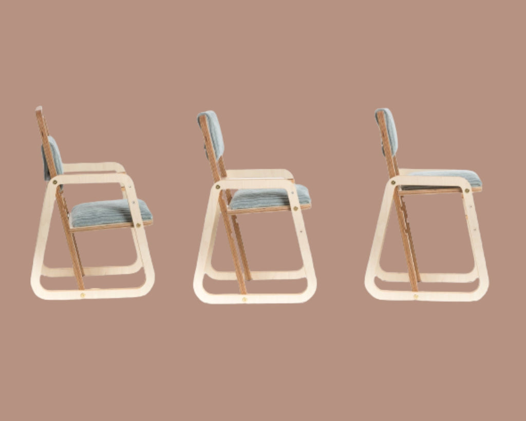 Kindertafel en stoel Julle verstelbaar – mintgroen – afbeelding 6