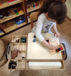 Kindertafel en stoel Julle verstelbaar – roze – afbeelding 9