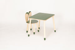 Kindertafel en Stoel Konijn