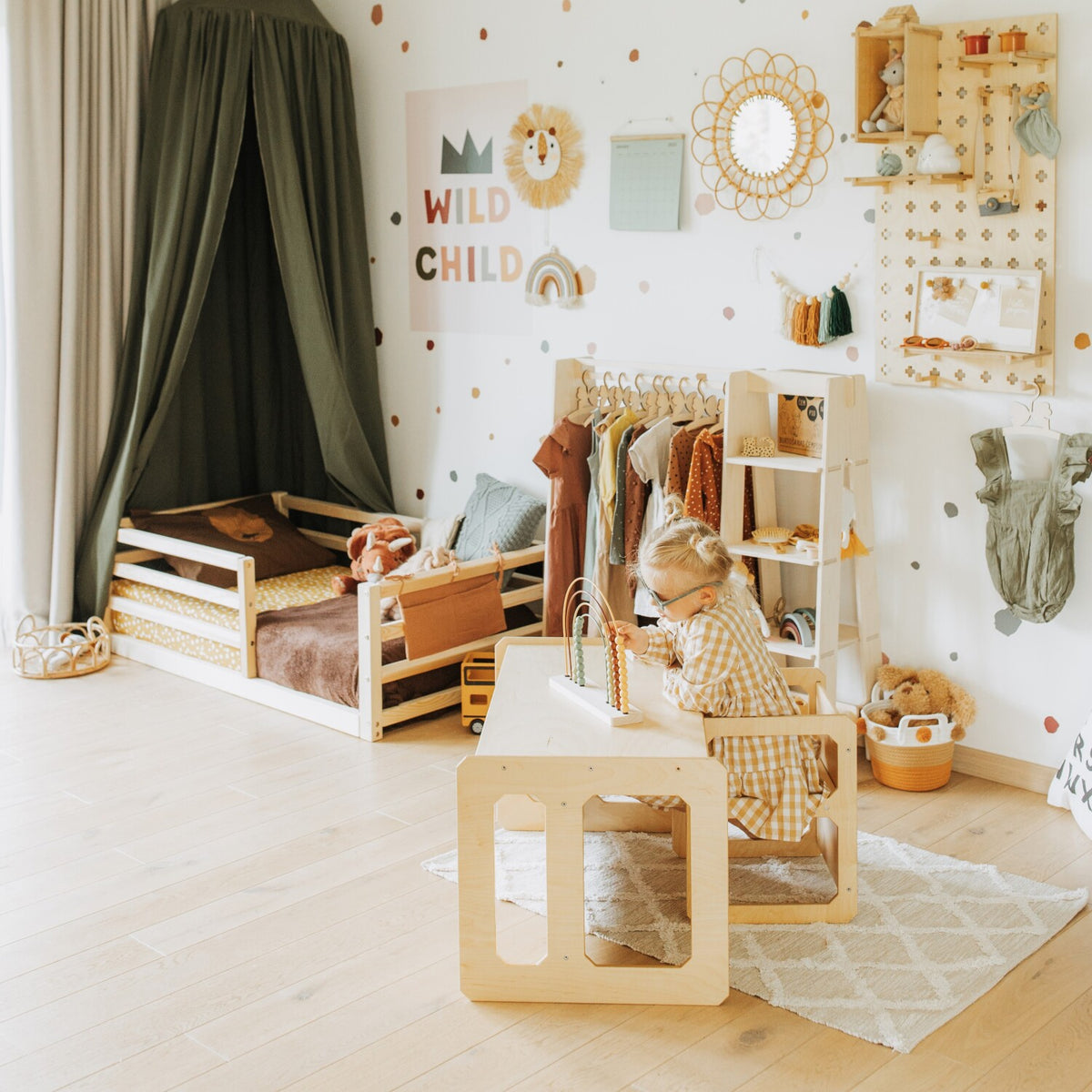 Kindertafel en stoel Montessori – met 1 stoel – afbeelding 11