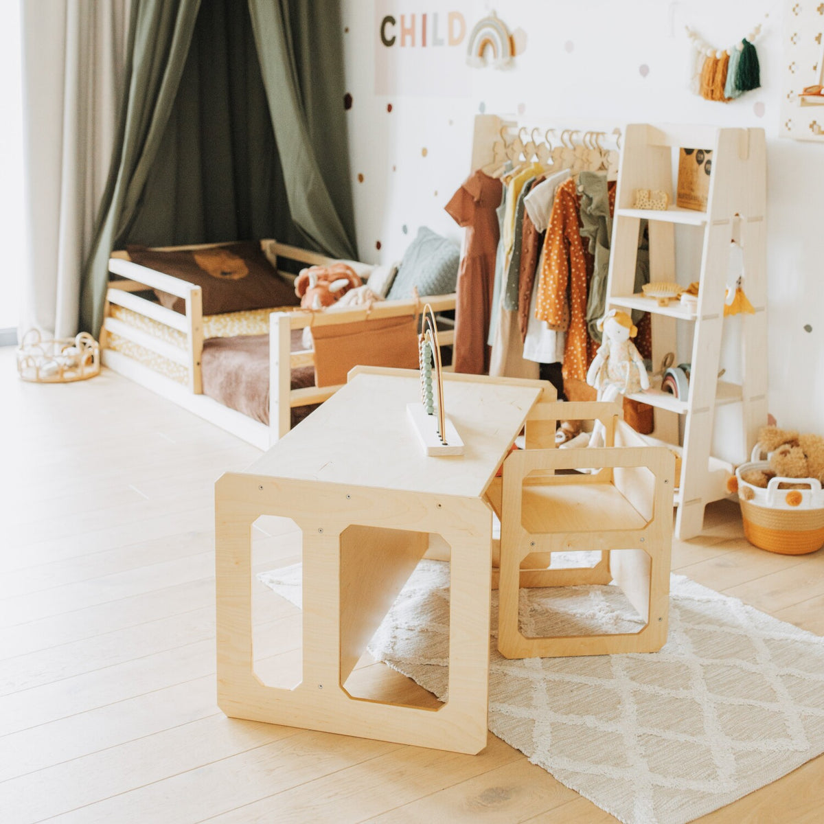 Kindertafel en stoel Montessori – met 1 stoel – afbeelding 18