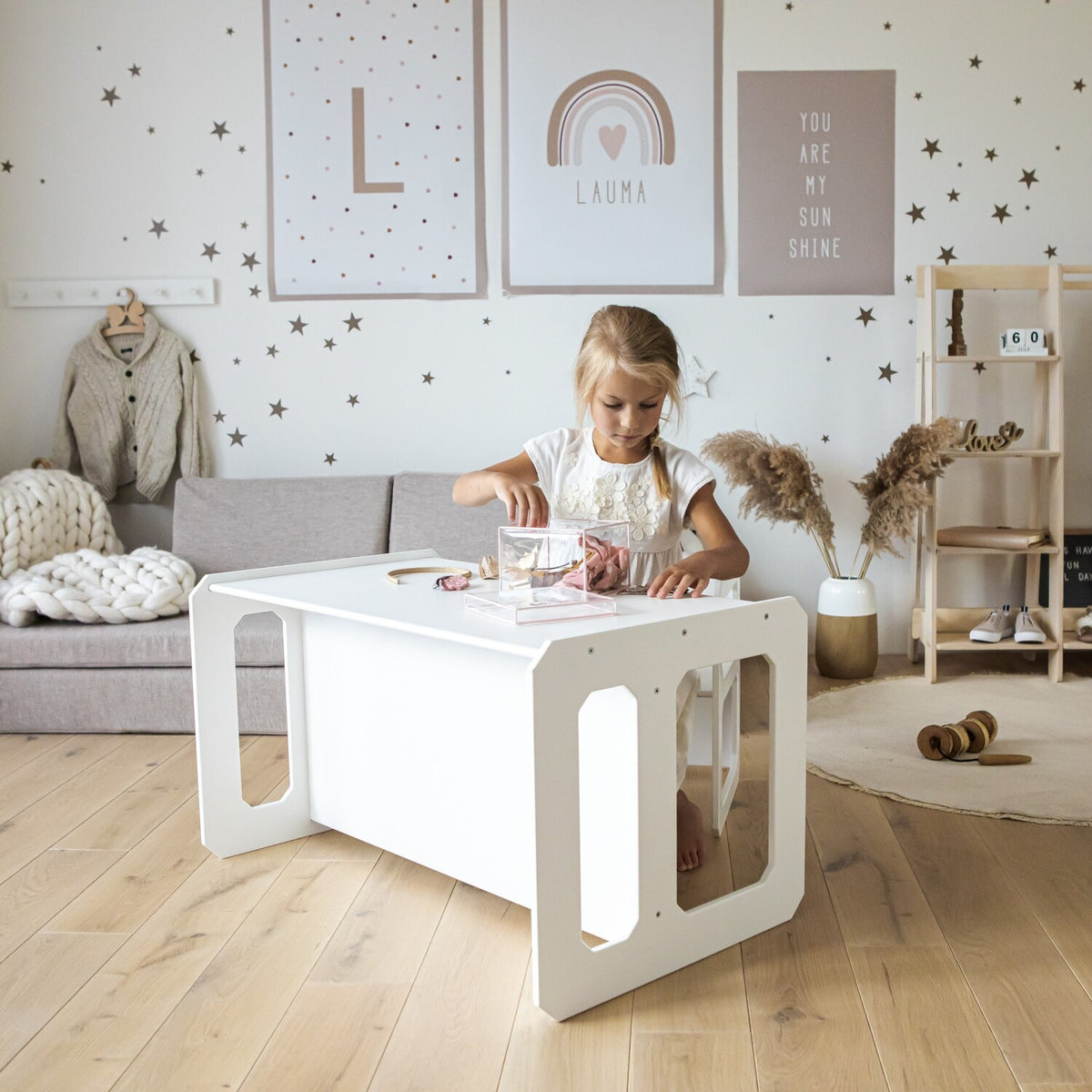 Kindertafel en stoel Montessori – met 1 stoel – afbeelding 9