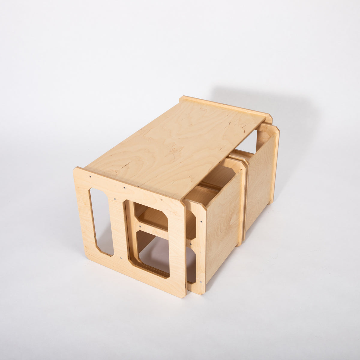 Kindertafel en stoel Montessori – met 2 stoelen – afbeelding 11