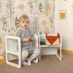 Kindertafel en stoel Montessori – met 2 stoelen – afbeelding 8