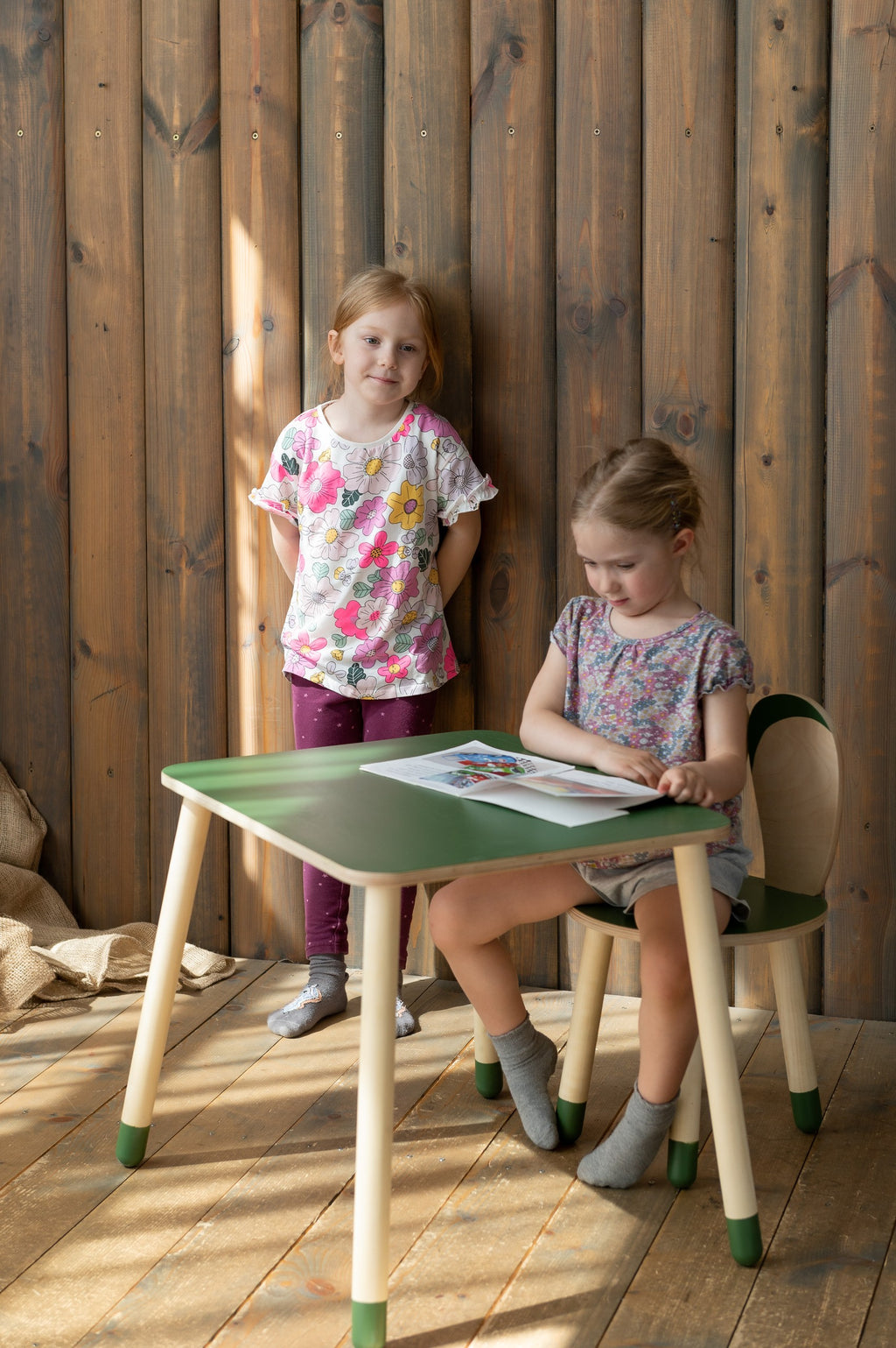 Kindertafel konijn – houten tafel in konijnenvorm – afbeelding 5