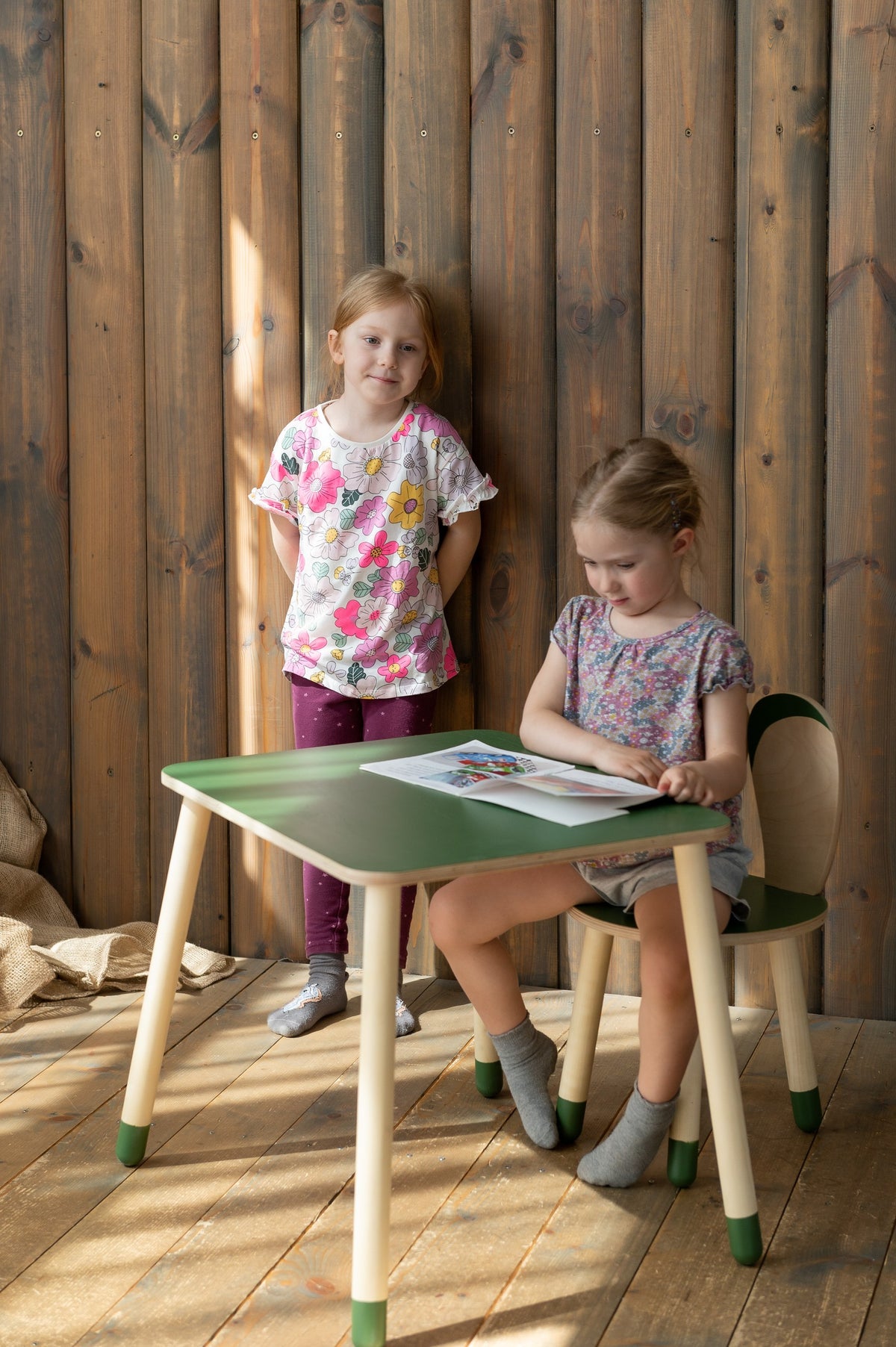 Kindertafel konijn – houten tafel in konijnenvorm – afbeelding 5