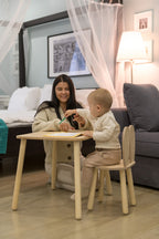 Kindertafel konijn – houten tafel in konijnenvorm – afbeelding 6