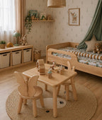 Kindertafel met 2 Stoeltjes vlinder – afbeelding 3